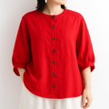 Melia Linen Blouse