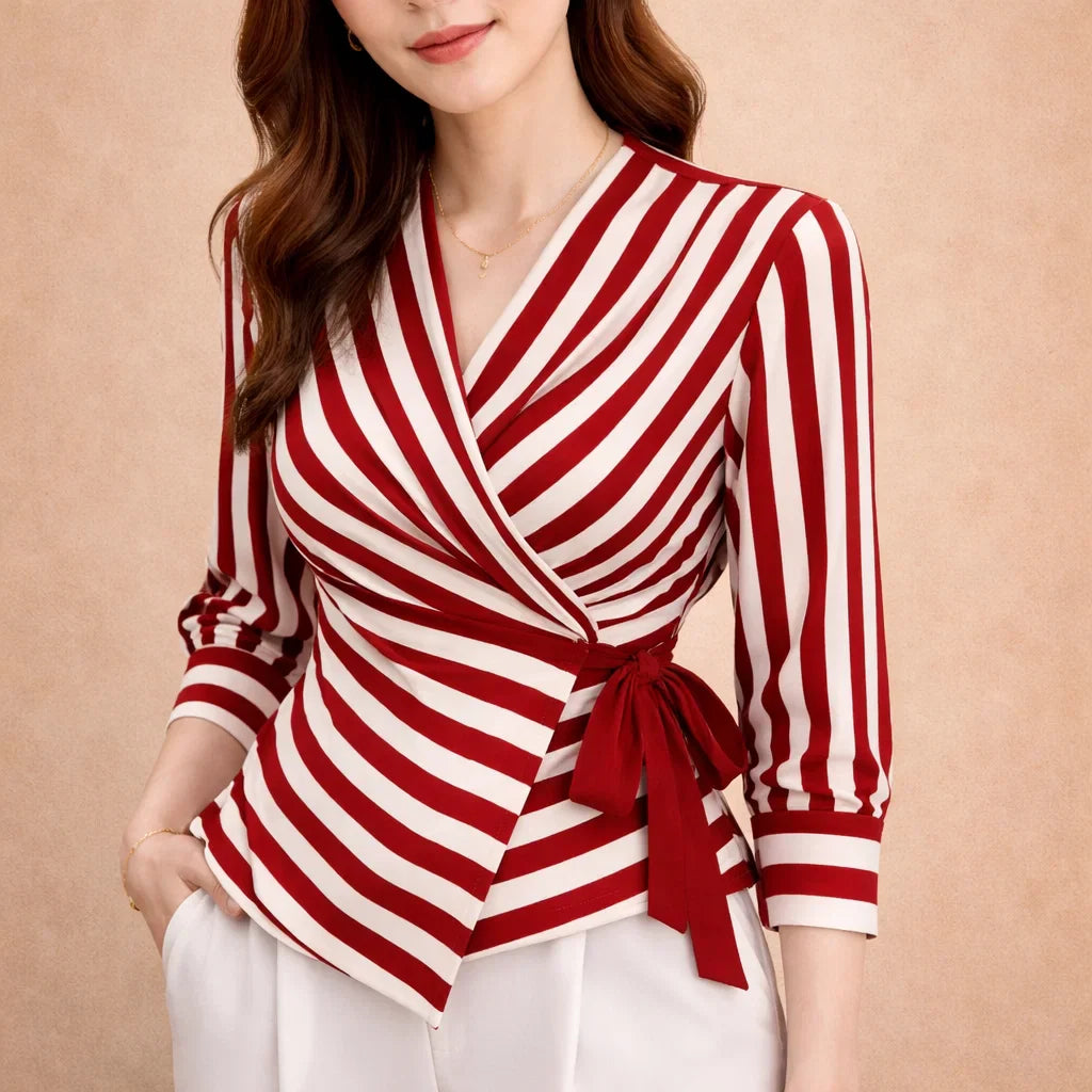 Camilla Italian Wrap Blouse