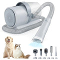 Professional Cordless Dog Grooming Kit – Low-Noise Clippers with Vacuum, 5 Tools & 2.5L Cup