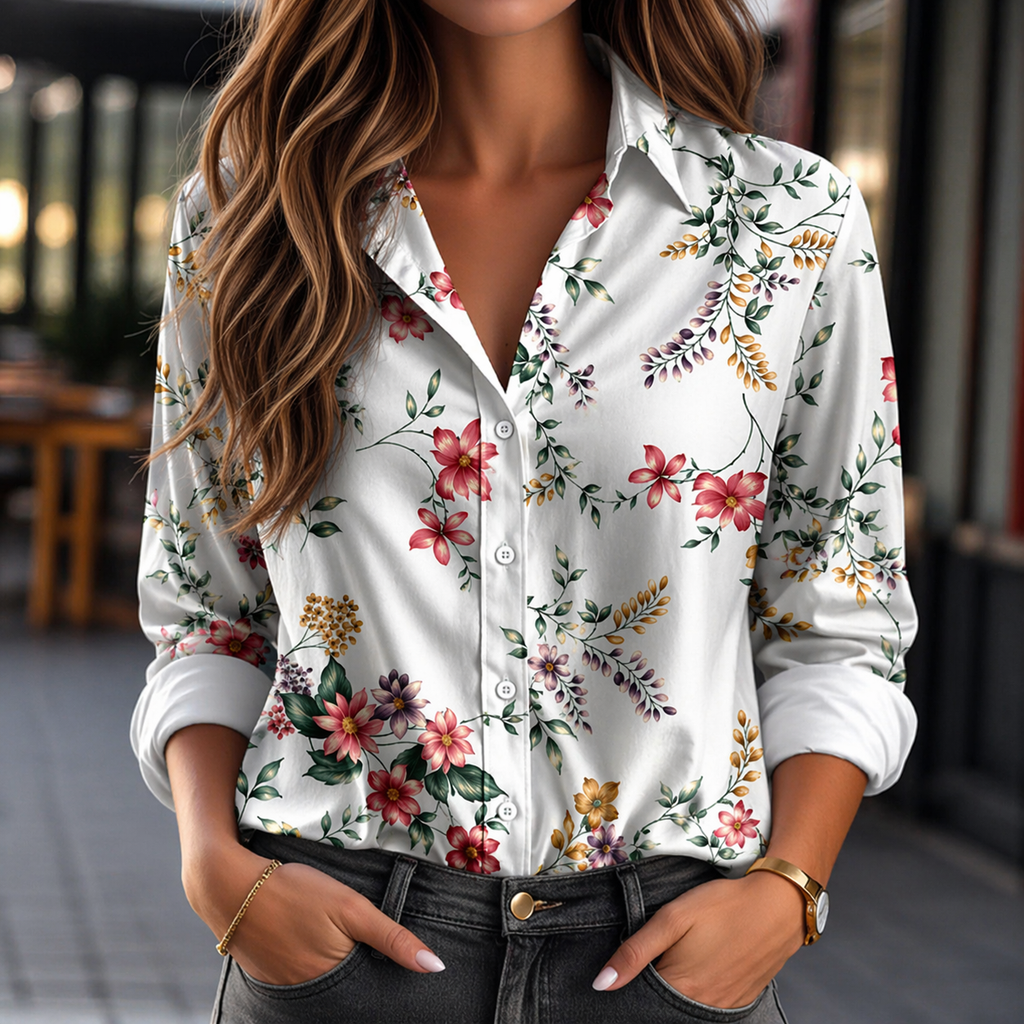 Solenne Floral Shirt