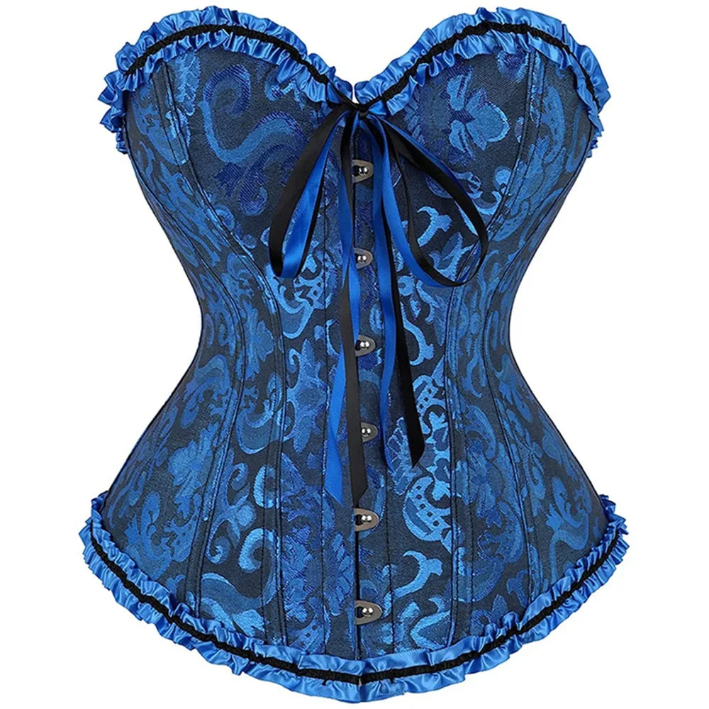 Rosalie Satin Bustier Top