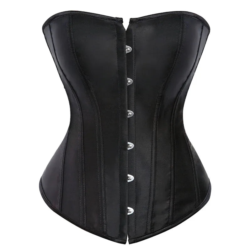 Elara Satin Bustier Top