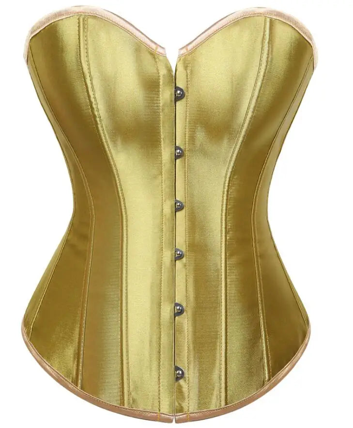 Elara Satin Bustier Top