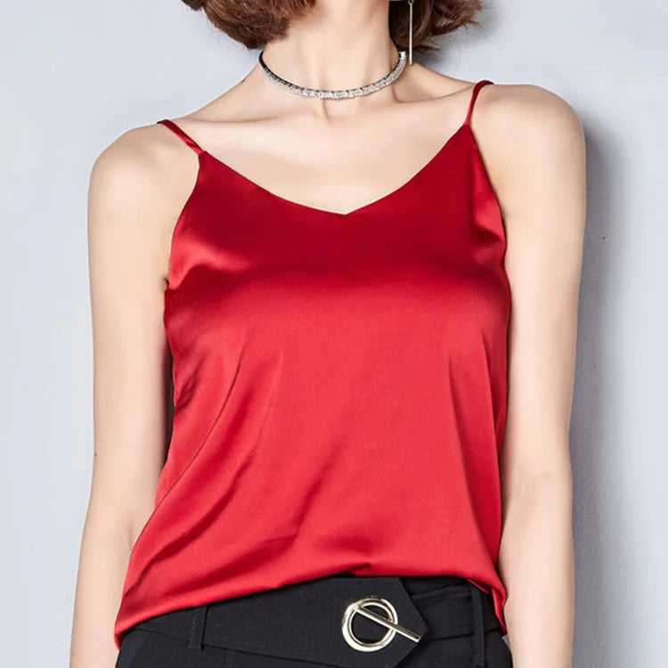 Isleen Satin Silk Top