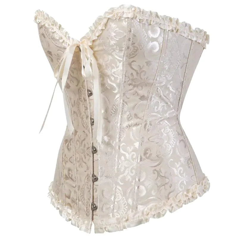 Rosalie Satin Bustier Top