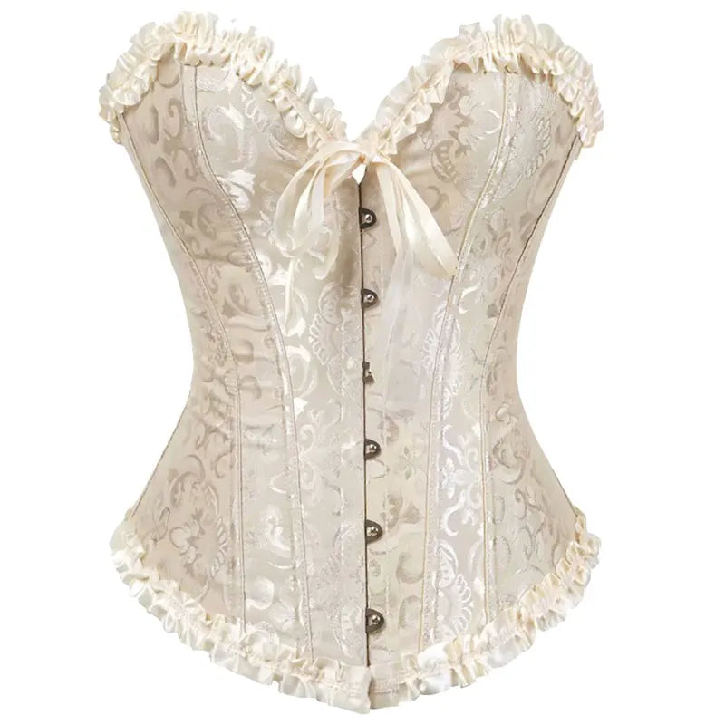 Rosalie Satin Bustier Top