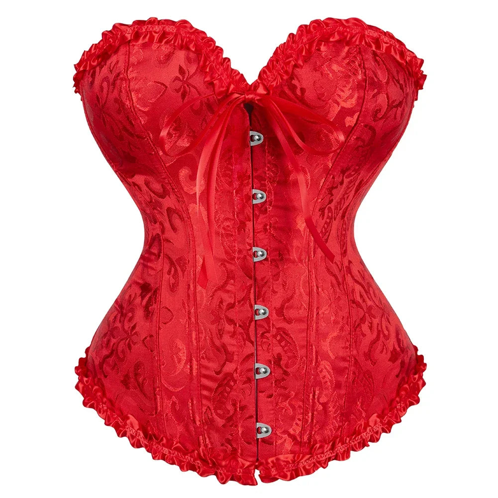 Rosalie Satin Bustier Top