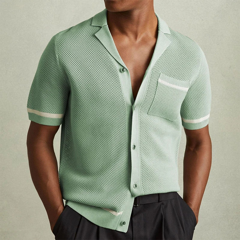 Tavaro Mesh Polo Shirt