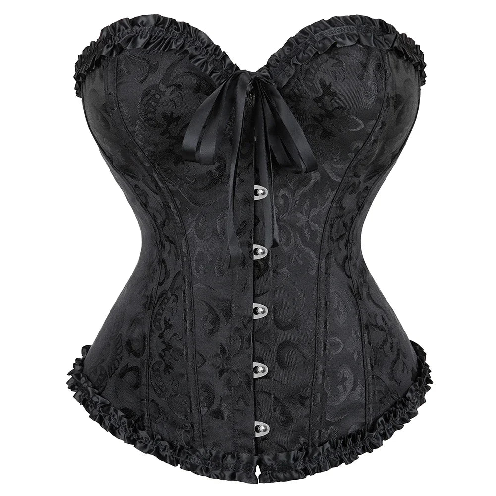 Rosalie Satin Bustier Top