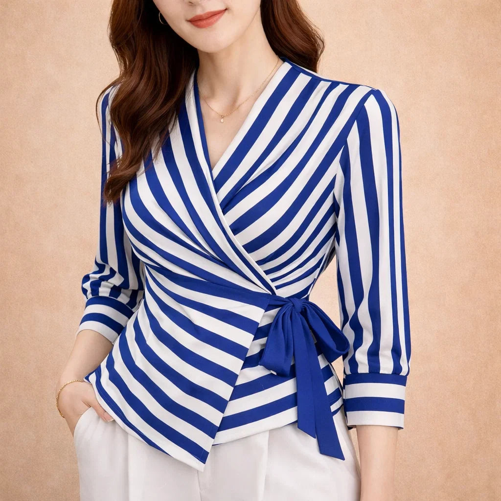 Camilla Italian Wrap Blouse